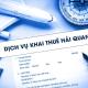 Giới Thiệu Về Dịch Vụ Khai Thuế Hải Quan Của LOGISTICS GIA HÂN